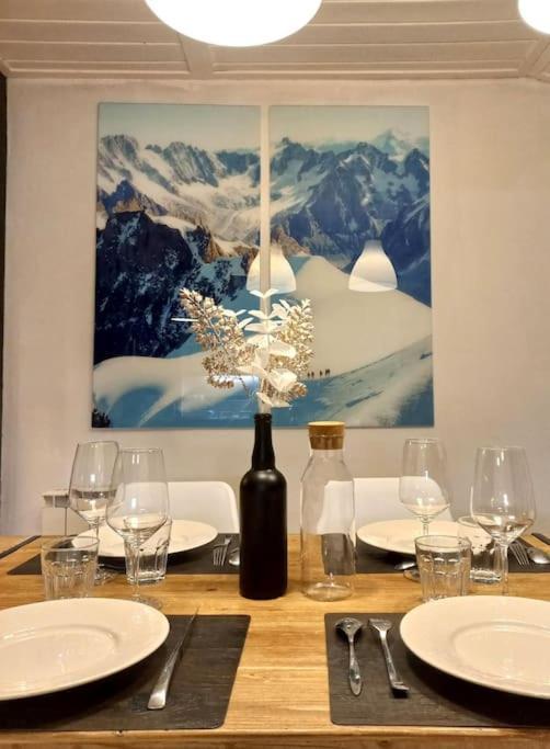 Bel Appartement Familial Et Cosy Saint-Gervais-les-Bains Eksteriør bilde